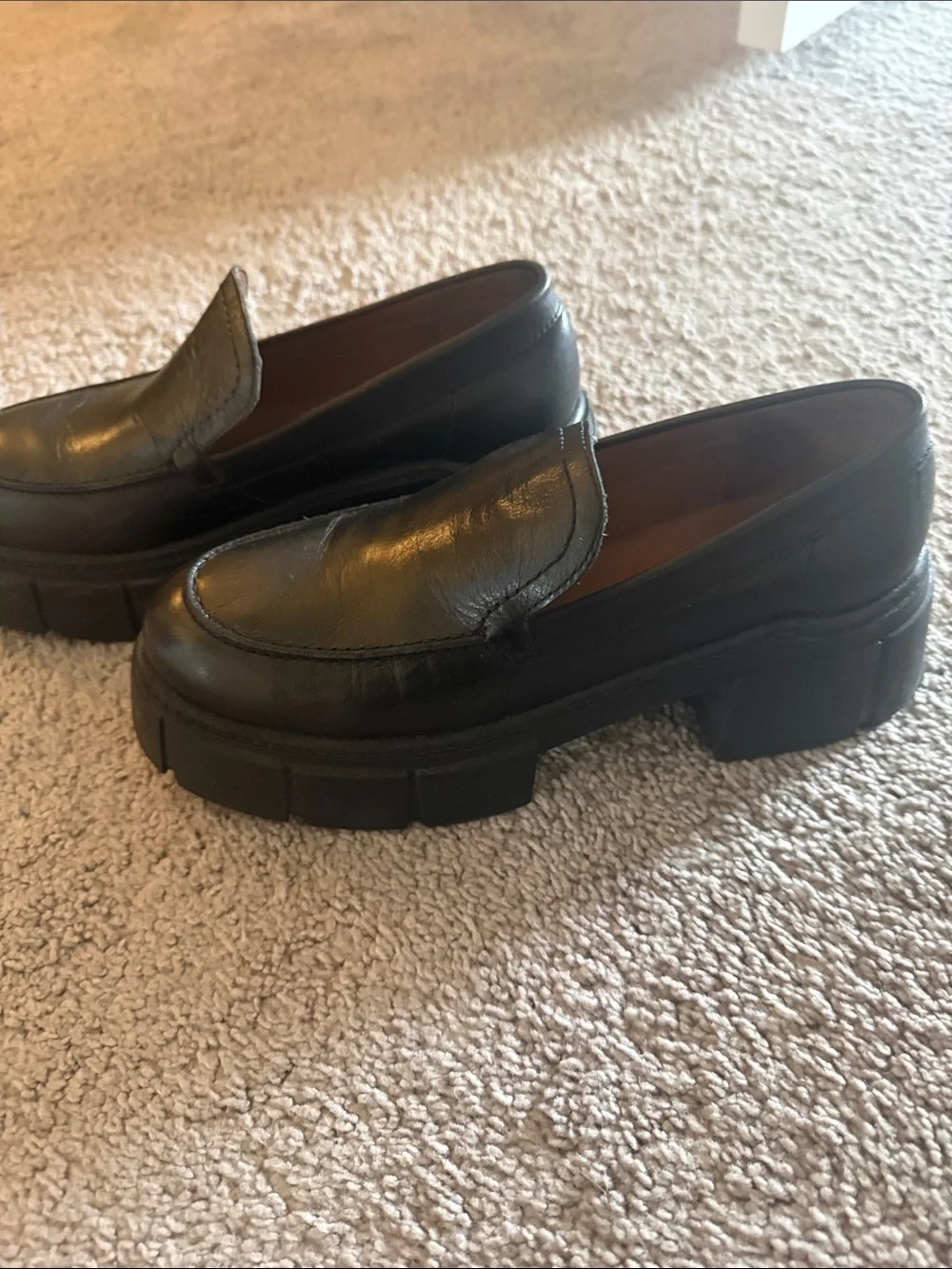Free People Pax Platform Loafer - Black